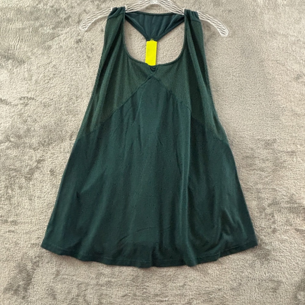 Buffbunny Collection Trail Mix Racerback Tank Top Womens XXXL 3X‎ Hunter Green